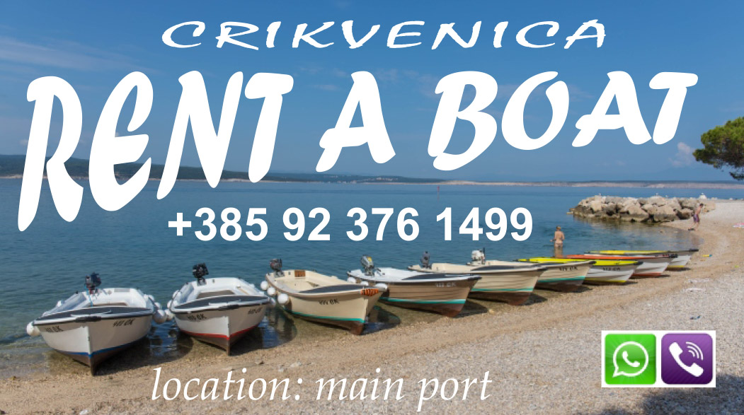 rent a boat crikvenica